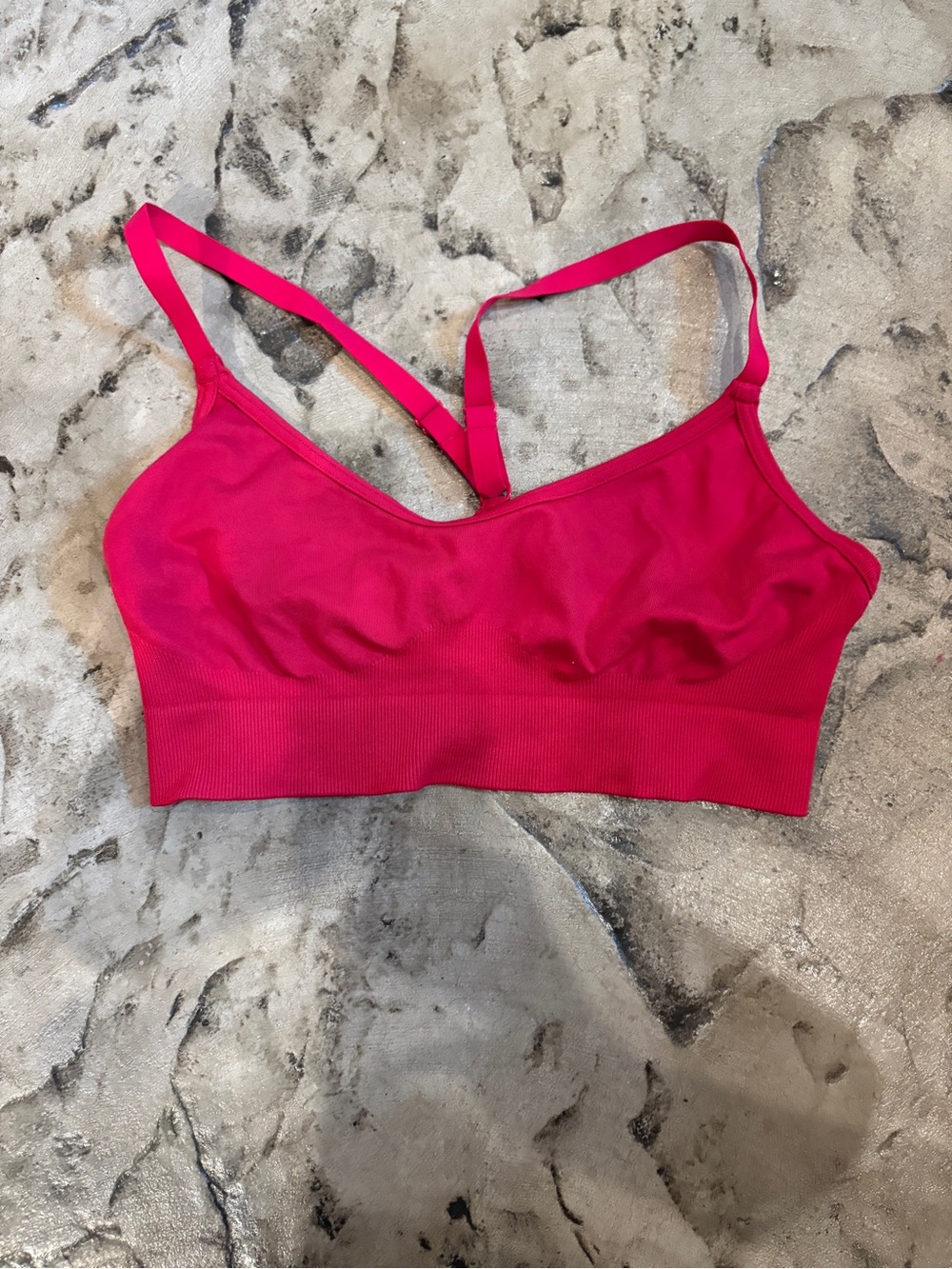 Gymshark Hot Pink Seamless Sports Bra
